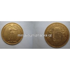 10 Korona 1908 K.B. Rakousko-Uhersko koruna